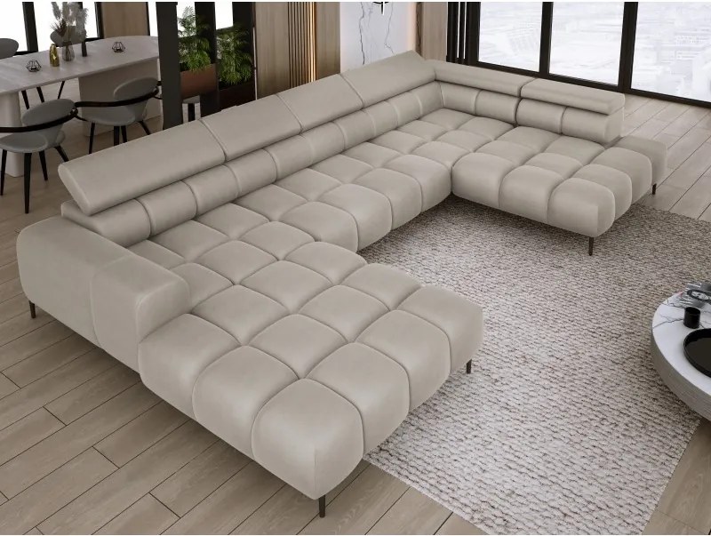 Narożnik PLAZA XL Prawostronny Tkanina SOLAR 16 WERSAL