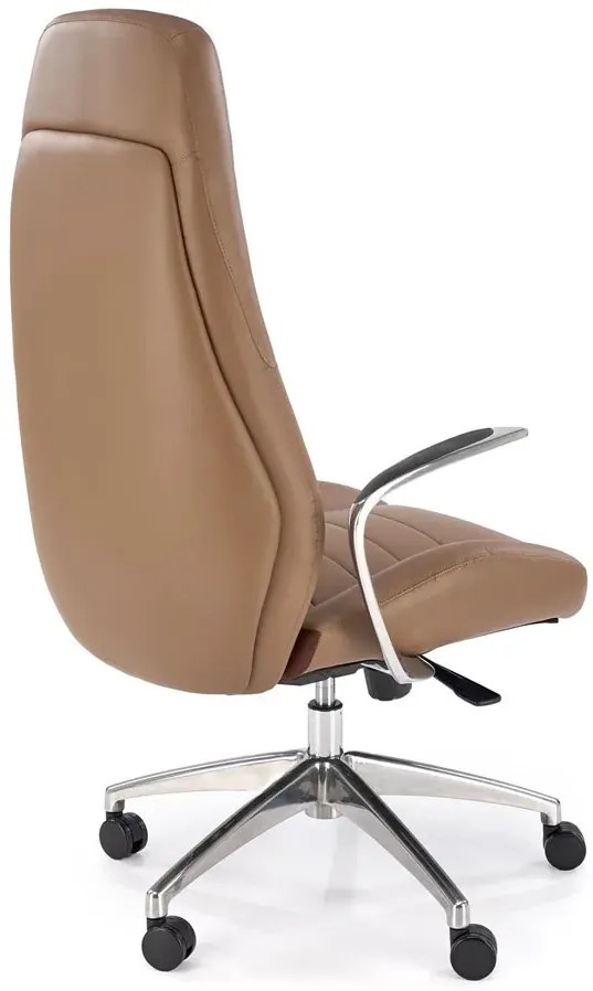 Fotel nowoczesny obrotowy cappucino C8-N52