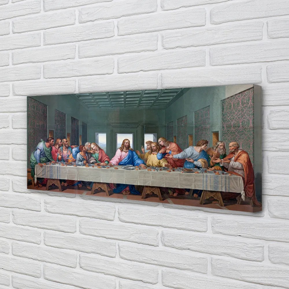 Obraz canvas na ścianę Ostatnia wieczerza - Leonardo da Vinci