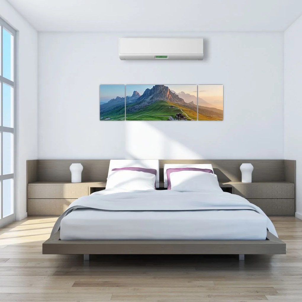 Obraz - Dolomity (170x50 cm)