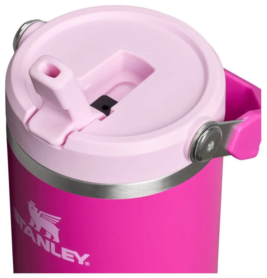 Różowy termos ze stali nierdzewnej 890 ml The IceFlow™ Flip Straw 2.0 Cherry Blossom – Stanley