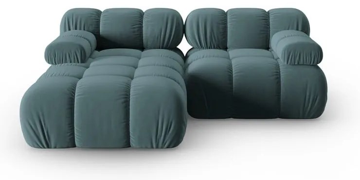 Morska aksamitna sofa 191 cm Bellis – Micadoni Home