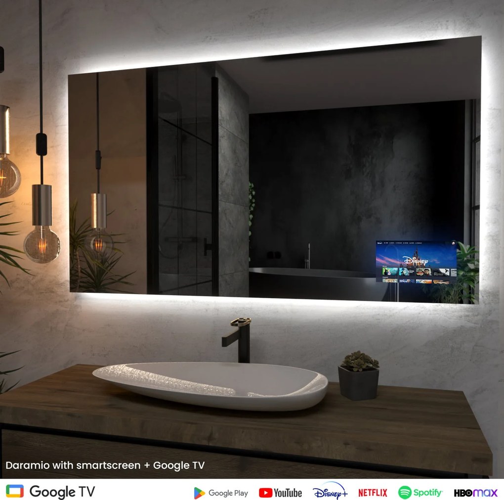 Lustro łazienkowe LED F4