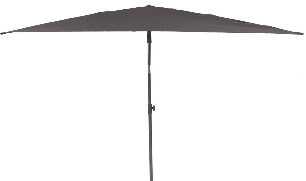 Parasol balkonowy prostokątny 2,1 x 1,4 m szary PATIO