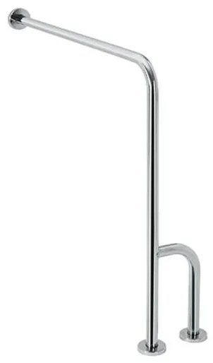 Uchwyt podporowy 23x86,6 cm stal nierdzewna/srebrny