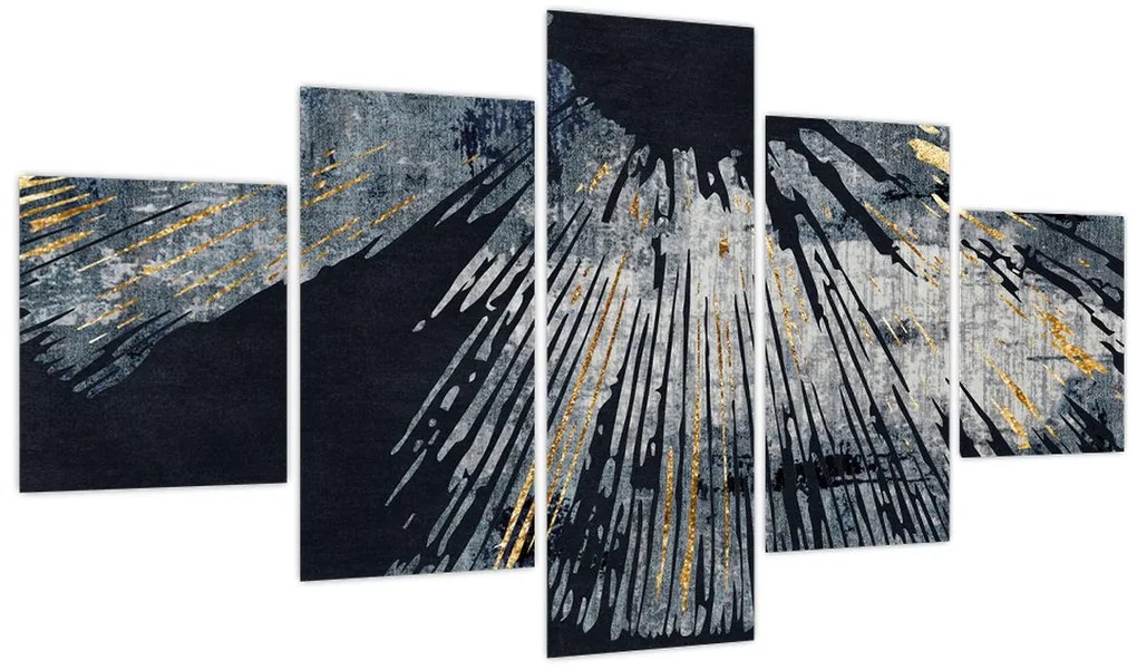 Obraz - Abstrakcja (125x70 cm)
