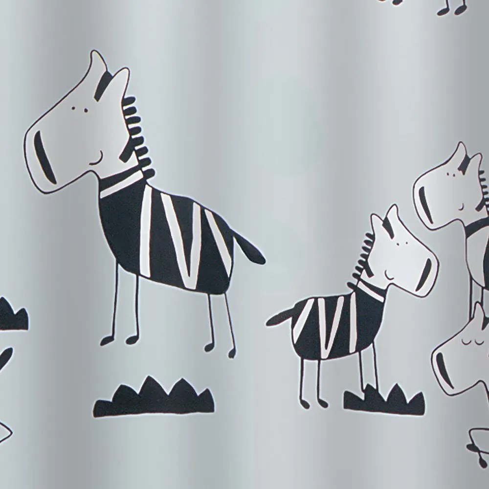 Zasłona prysznicowa 180x200 cm Zebi – Spirella
