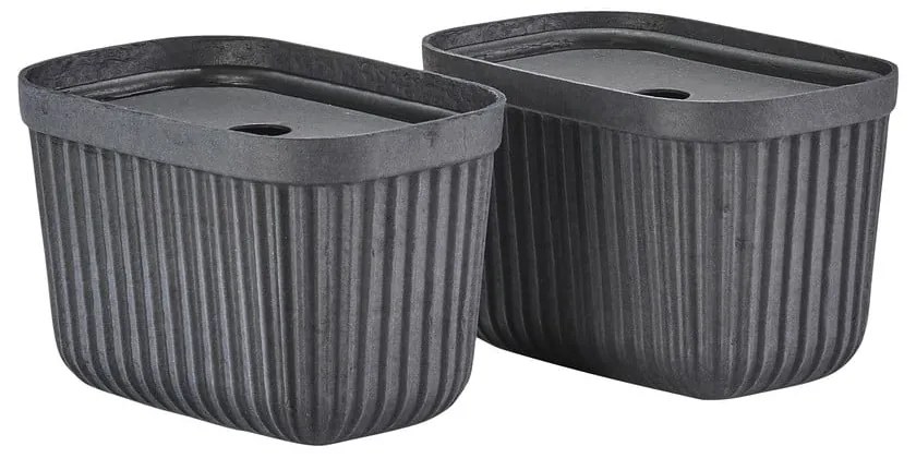 Koszyki zestaw 2 szt. 23x16x20.5 cm Pulp – Zone
