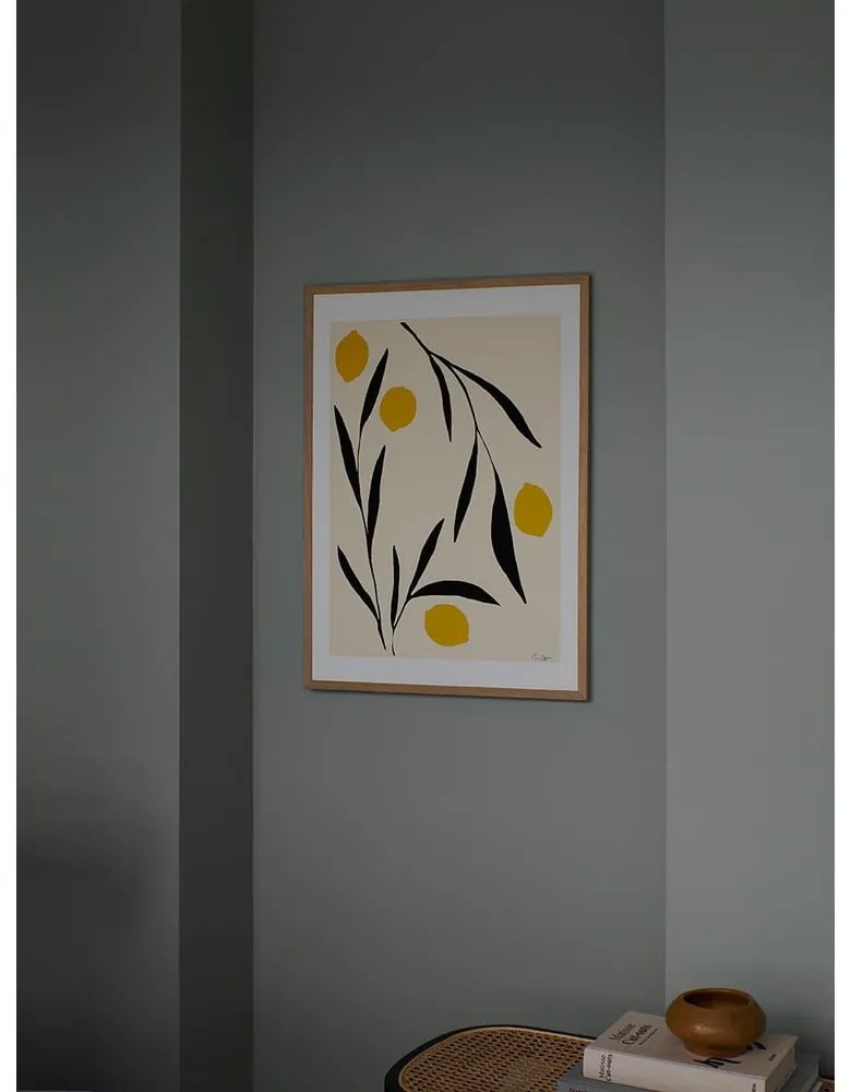 Plakat 50x70 cm Lemon – Anna Mörner – The Poster Club