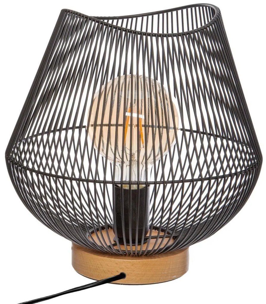 Lampa stołowa JENA w stylu loft, 28 cm