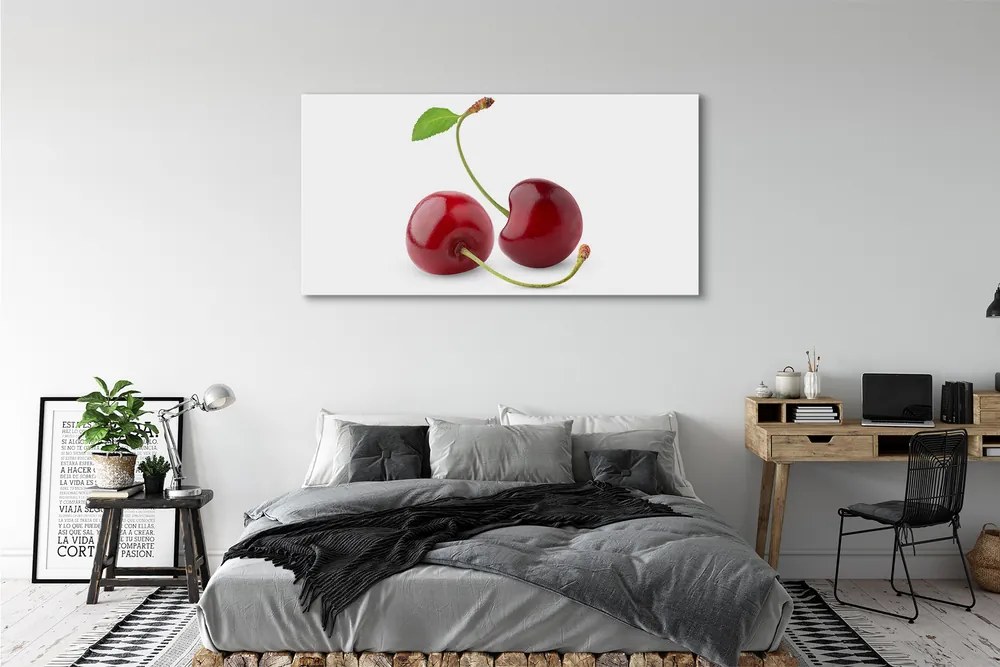 Zdjęcie na płótnie Soczyste Czerwone Wiśnie