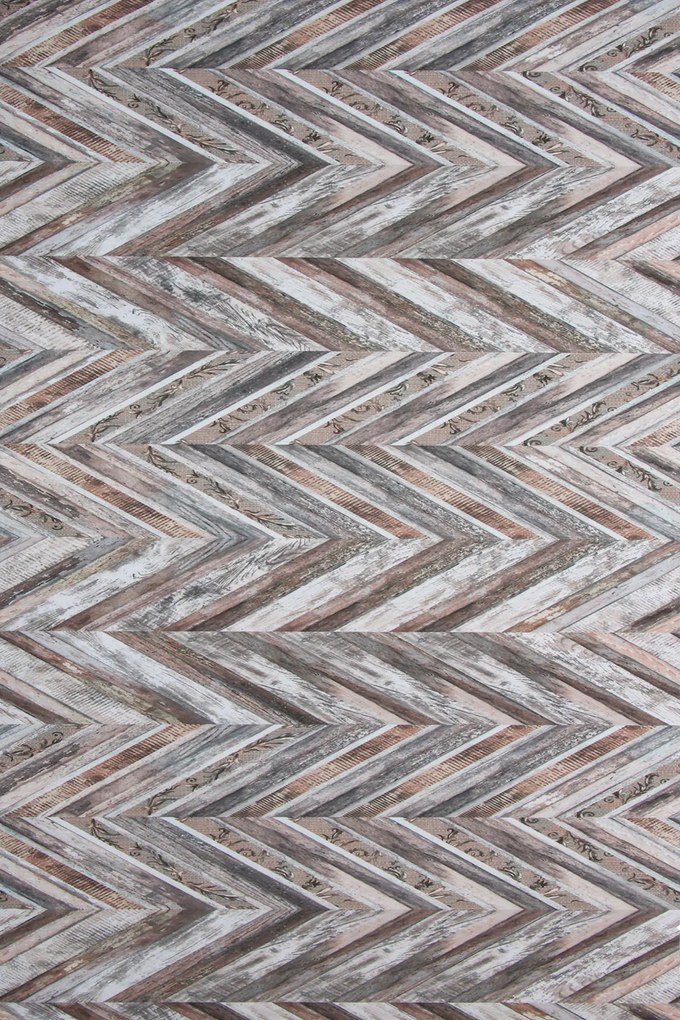 Dywan Chodnik Winylowy Moma Parkietowa Jodełka 052x100 Chodnik