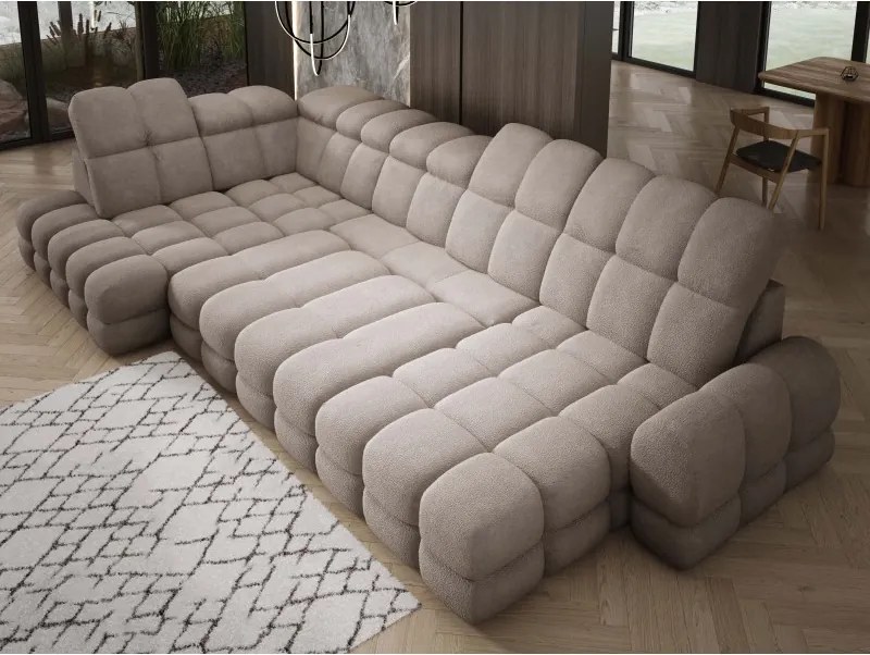 Narożnik TOLLO XL Lewostronny Elektryczna regulacja Tkanina ANTHOLOGY 06 WERSAL