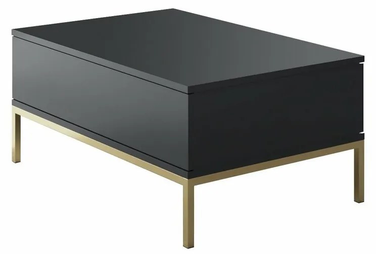 Stolik konferencyjny Lord Anthracite and Gold