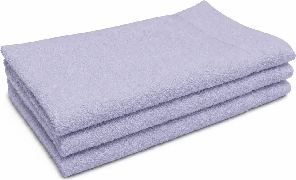 Mały ręcznik CLASSIC COLOR lawendowy 30x50 cm, 100% bawełna