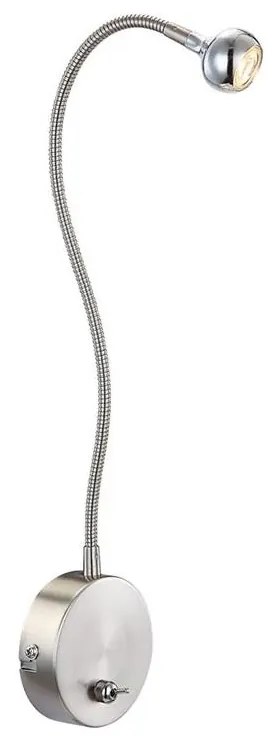 Globo 24109W - LED lampka FLEX SERPENT 1xLED/3W/230V