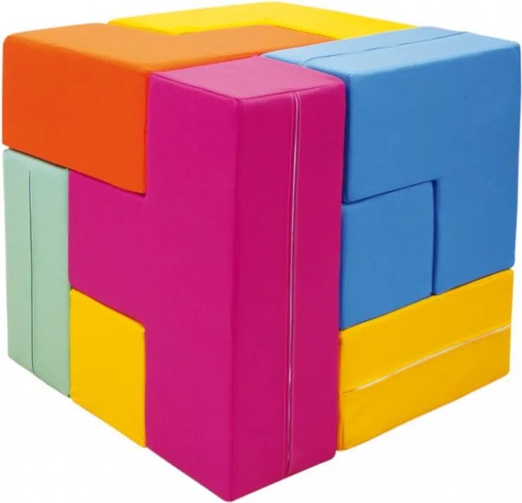 Wieloczęściowa kostka piankowa Geoform - 7 elementów