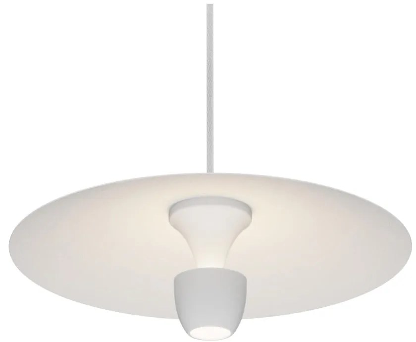 Biała lampa wisząca SULION Poppins, wys. 150 cm