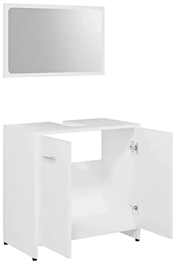 Zestaw 4-częściowy mebli łazienkowych N5-C12