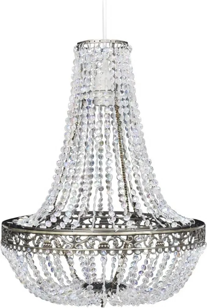 Kryształowa szykowna lampa wisząca - E991 R8-M41