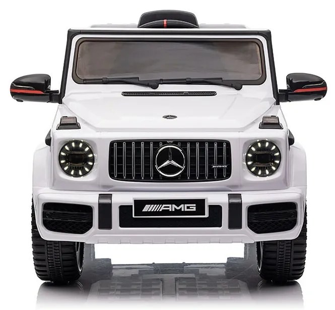 Baby Mix Samochód elektryczny dla dzieci Mercedes-Benz G63 AMG, biały