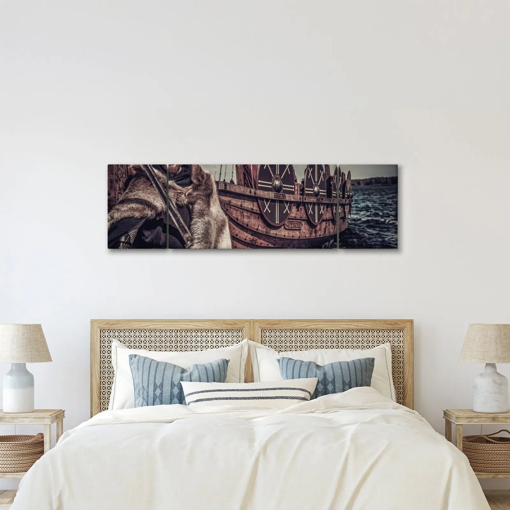 Obraz - Wiking (170x50 cm)