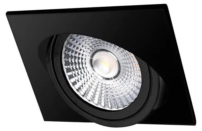 LED Oprawa wpuszczana LED/6W/230V 4000K 8,5x8,5 cm czarna