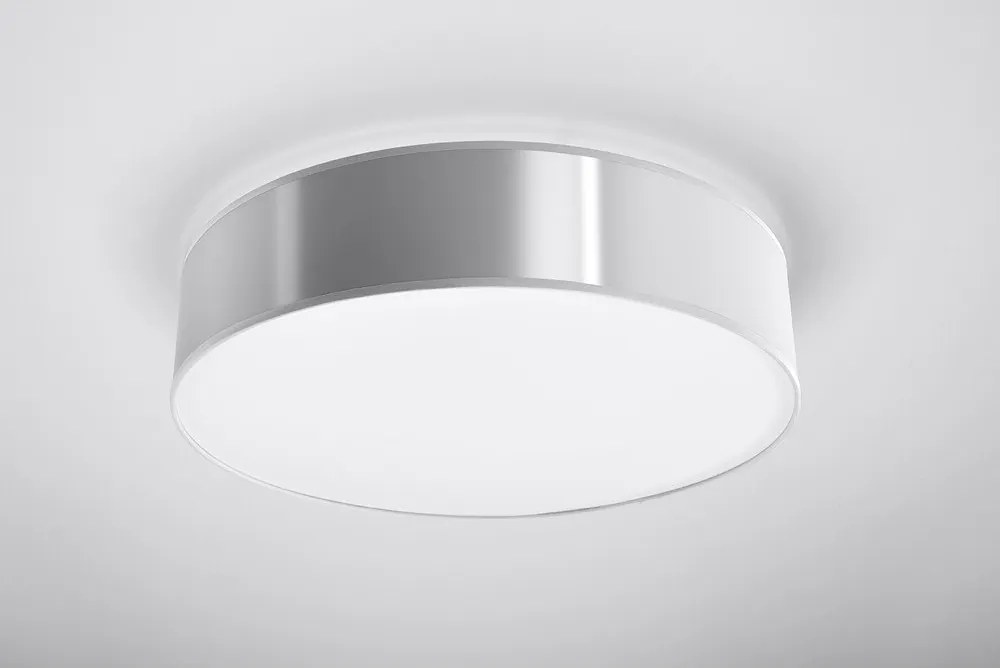 Lampa sufitowa w kolorze srebra ø 55 cm Atis – Sollux