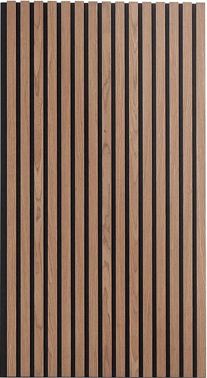 Panely Akustyczne z Drewnianych Płotek SucceBuy 120 x 60 cm, Współczesna Dekoracja Sienna, Brzoza
