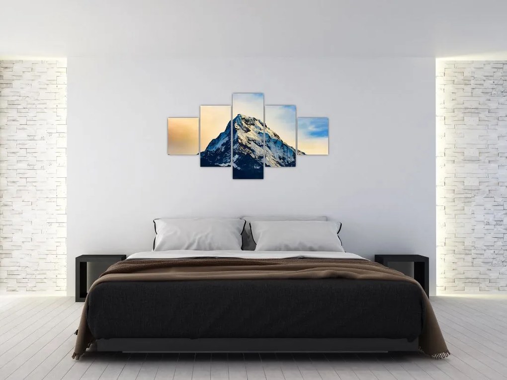 Obraz ośnieżonych gór, Nepal (125x70 cm)