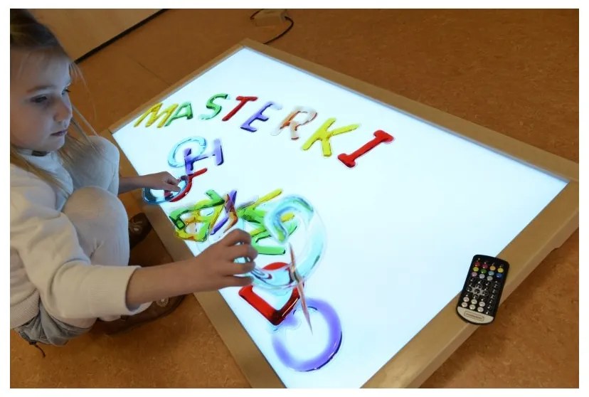 Masterkidz zestaw literek i cyferek alfabet montessori