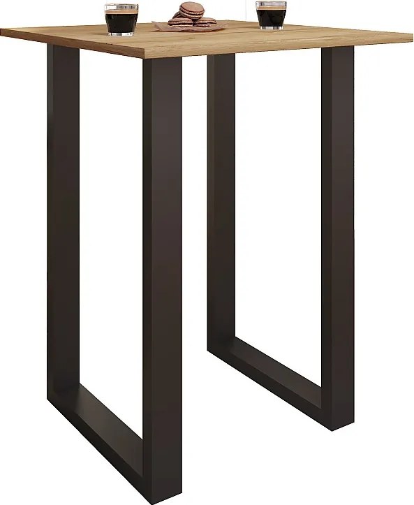 Drewniany stół stołowy stojący Xona 80x50