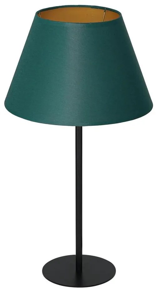 Lampa stołowa ARDEN 1xE27/60W/230V śr. 30 cm zielony/złoty