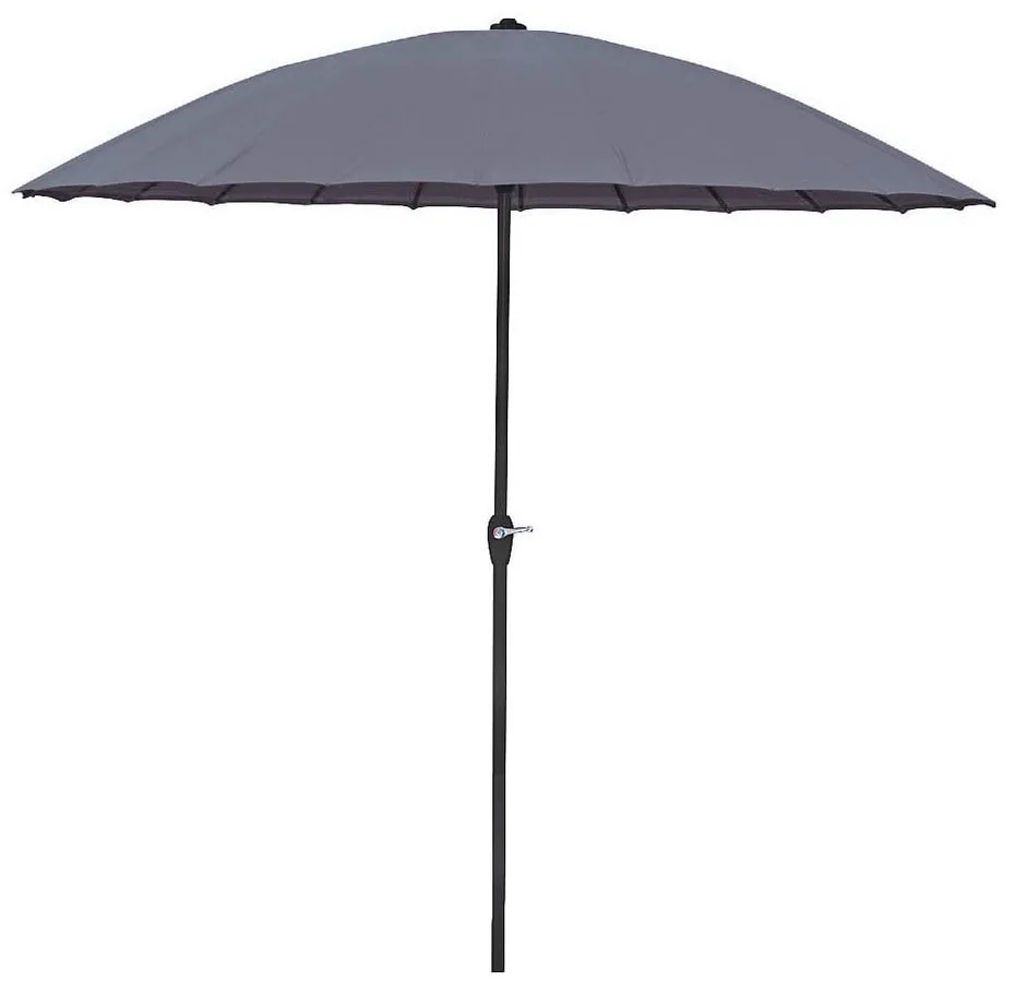 Szary parasol ogrodowy ø 260 cm – Garden Pleasure