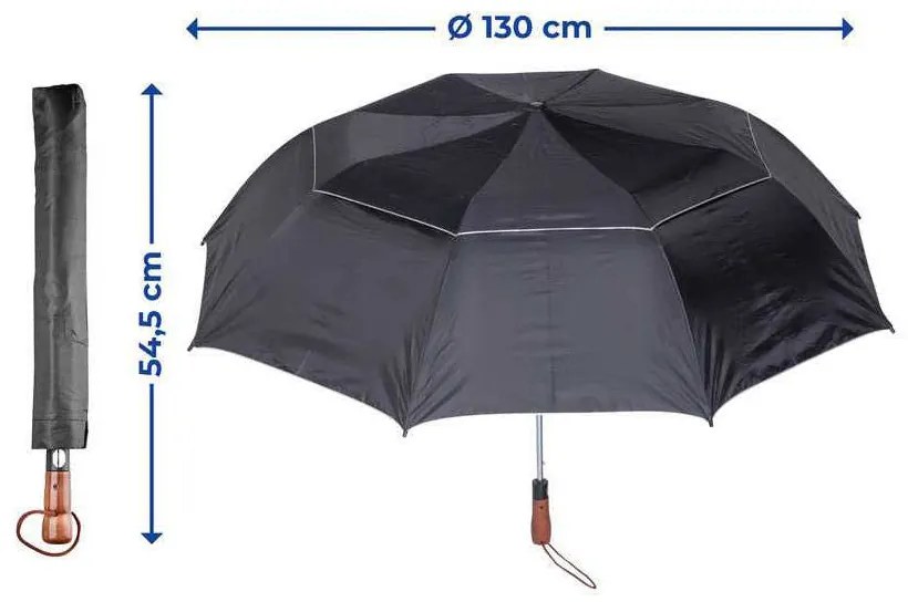 Parasol automatyczny KYRILL XXL - Ø 130 cm