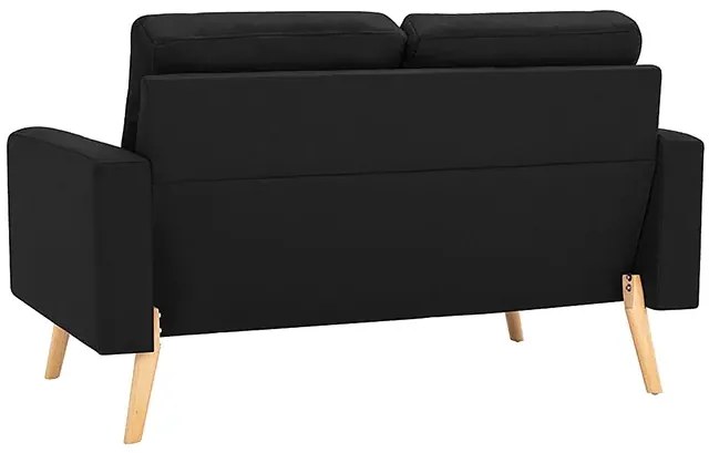 2-osobowa czarna sofa - Muria 2Q