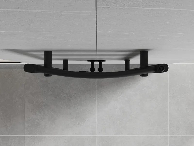 Mexen Ares grzejnik łazienkowy 900 x 500 mm, 372 W, czarny - W102-0900-500-00-70