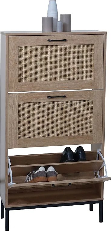 Szafka na buty MCW-N92,  Wygląd dębu