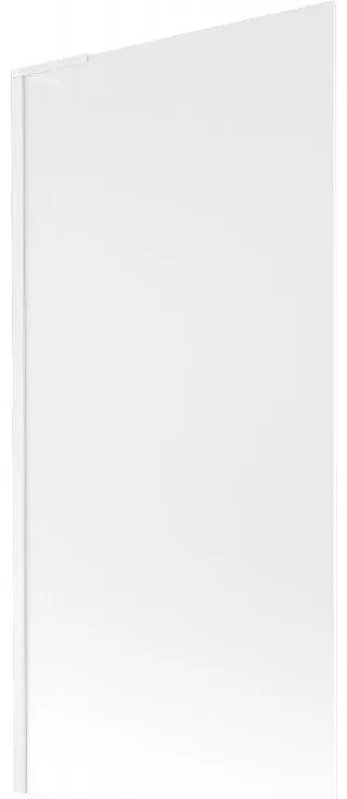 Mexen Next L parawan nawannowy 1-skrzydłowy 90 x 150 cm, szron, biały - 895-090-000-03-30-20