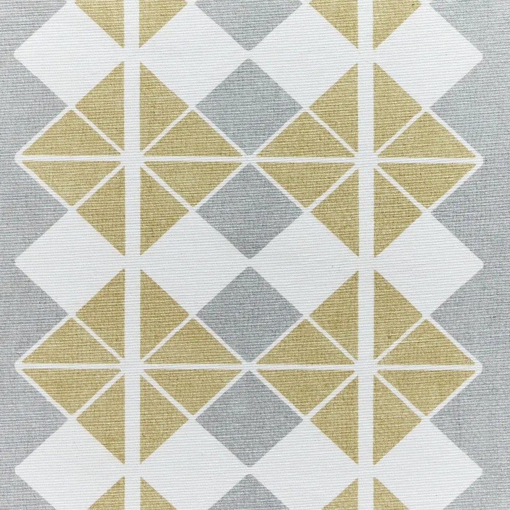 Żółto-szary chodnik odpowiedni do prania 61x170 cm Victoria Yellow – Think Rugs