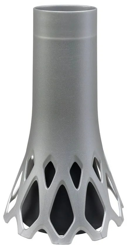 Plastia Wazon na cmentarz 1,3l srebrny