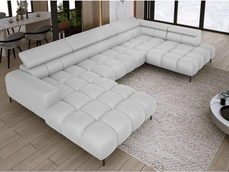 Narożnik PLAZA XL z elektryczną regulacją siedziska WERSAL