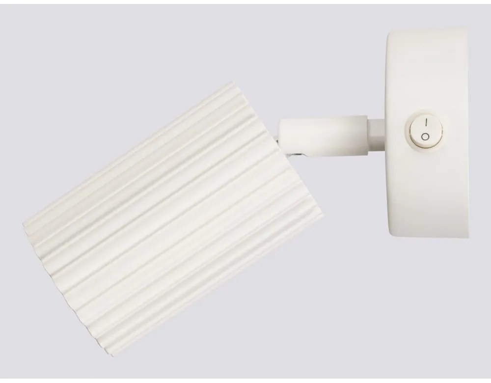 Kremowa lampa punktowa 8x16 cm Gleam – Sollux