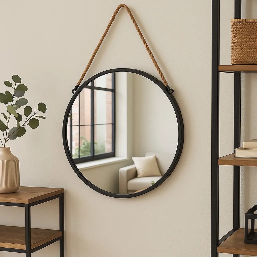 Lustro okrągłe TINDRA, Ø 50 cm