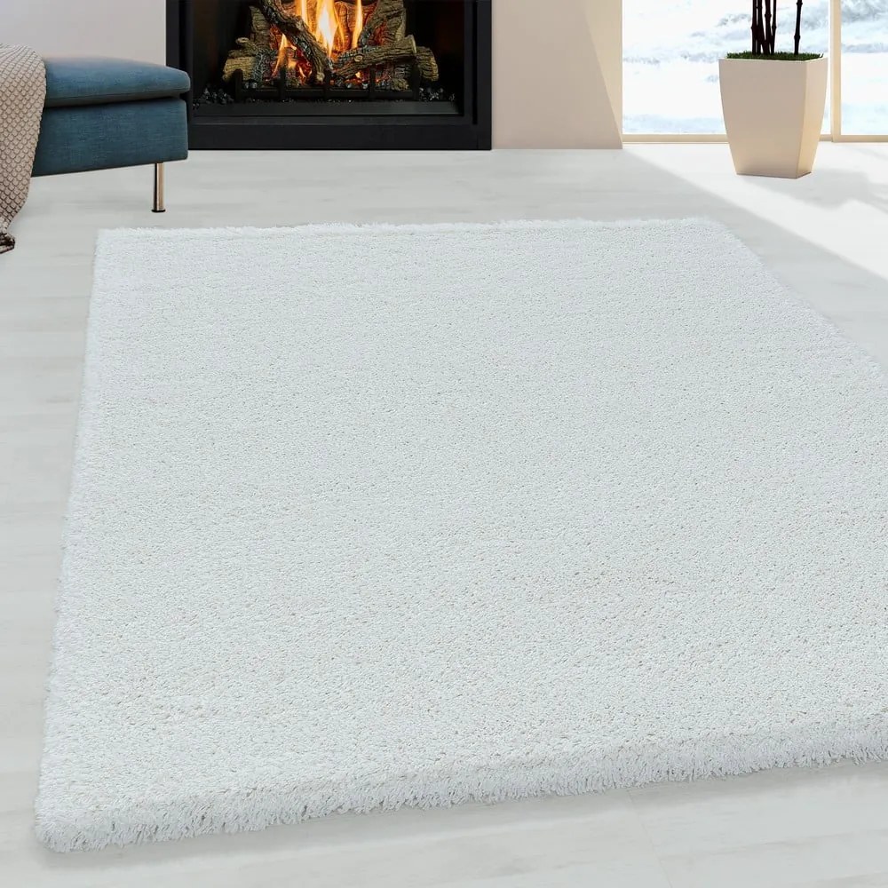 Biały dywan 200x290 cm Fluffy – Ayyildiz Carpets