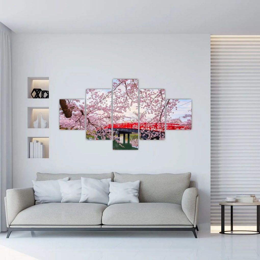 Obraz - Hirosaki, Japonia (125x70 cm)