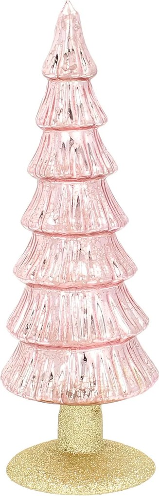 Dekoracja Pink Christmas Tree 28cm