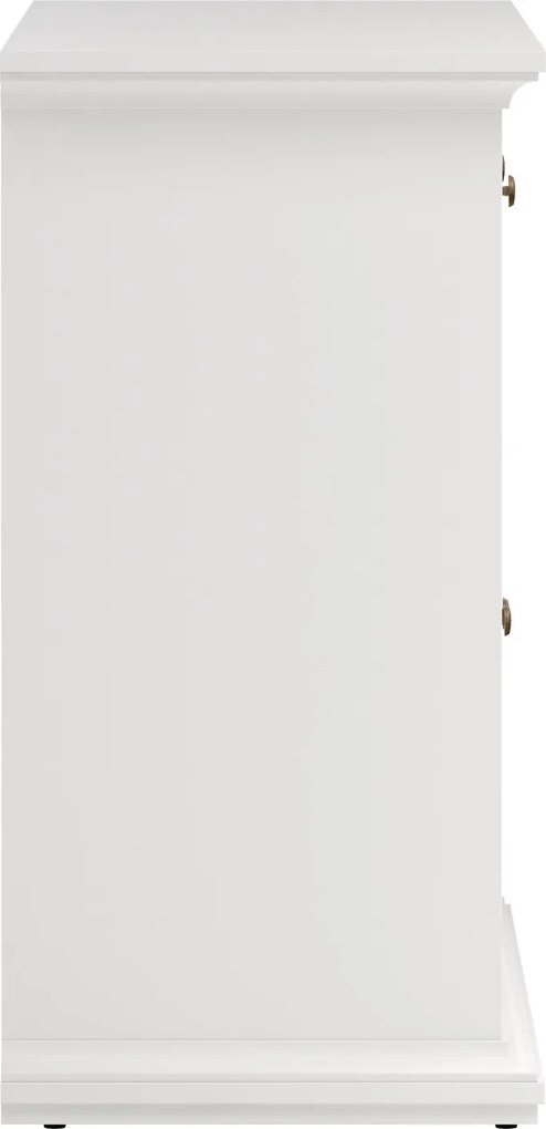 Komoda pokojowa Paris 3+3, kolor biały mat