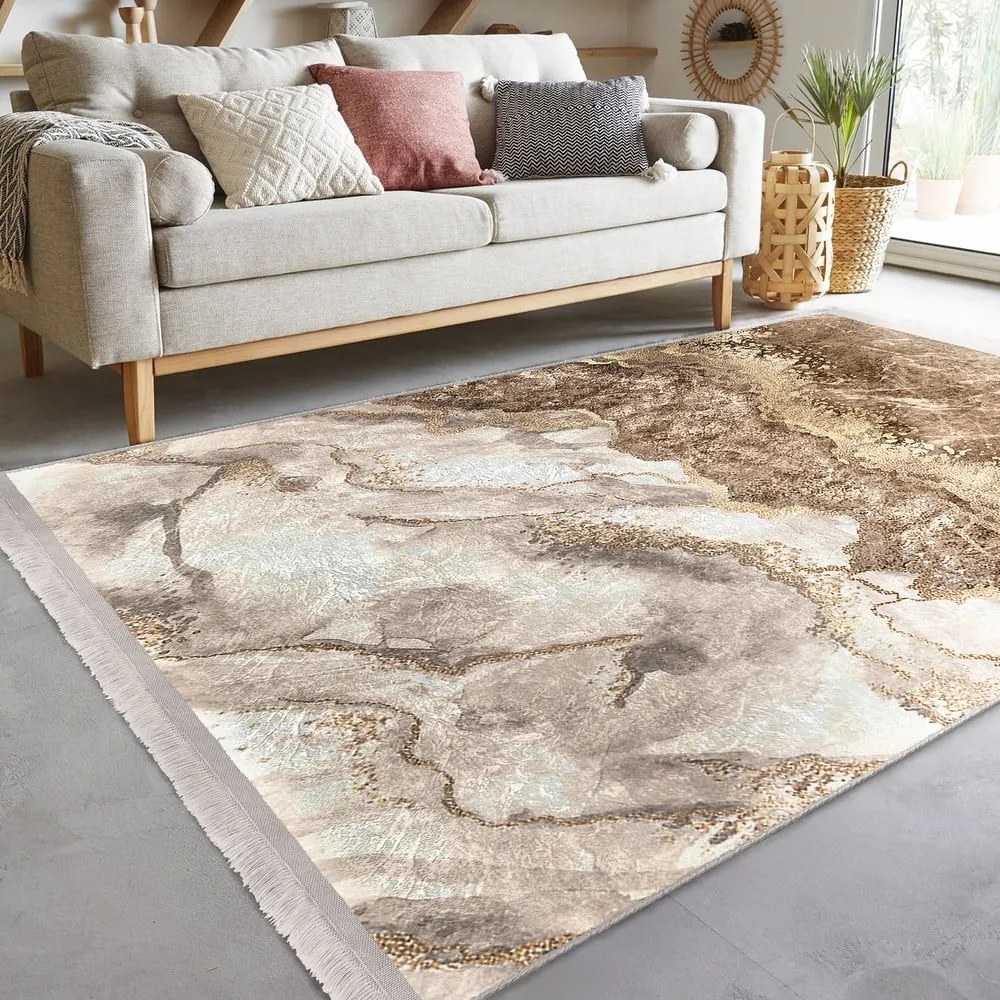Beżowy chodnik 80x200 cm – Mila Home