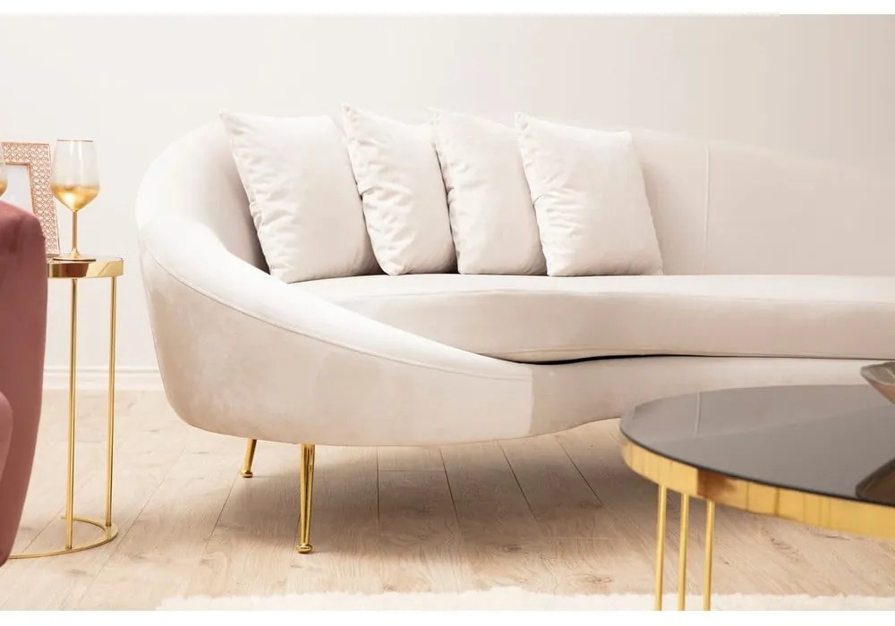 Kremowa sofa 255 cm Eses – Artie